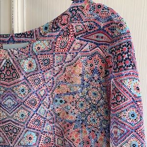 Maeve 100% silk top from Anthropolgie